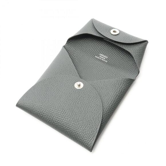 HERMES Green Leather Wallet - Picture 7 of 7